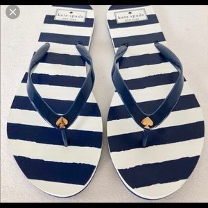 NWOT Kate Spade Nassau Flip Flops